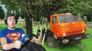 СПРЯТАЛ КАМАЗ В КУСТАХ - КАК ОН МЕНЯ НАШЕЛ??? - ПРЯТКИ В SPINTIRES