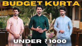 7 BUDGET KURTAS FOR MEN UNDER 1000 | TRADITIONAL OUTFITS HAUL 2024