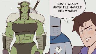 Can he "HANDLE" the Orc Queen?  | Manga Dub