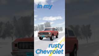 Rusty Chevrolet #roblox #greenvilleroblox #car #chevrolet #shorts #christmas #automobile