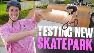 AMAZING BMX PARK ON TEST!