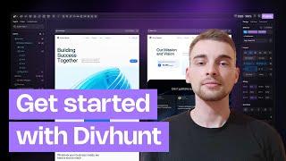 Getting Started with Divhunt | No-Code Website Builder Tutorial