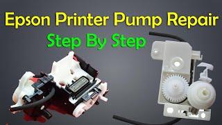 Epson Printer Pump Repair process II How To Change Epson Printer Pump