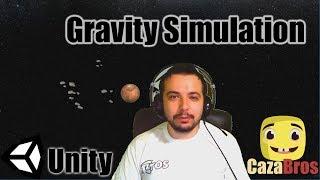 Gravity Simulation in Unity - Newton's Law of Attraction