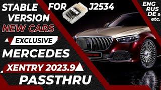 Installation Xentry PassThru 2023.09 Most Stable Version for J2534 Openport 2.0 + SDFlash + New Cars