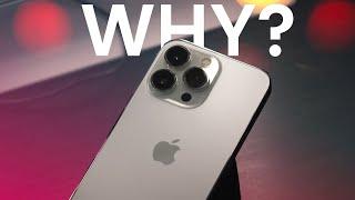 i got the iPhone 13 Pro now, but why?