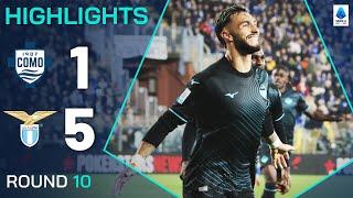 COMO-LAZIO 1-5 | HIGHLIGHTS | TWO red cards as Lazio cruise to victory | Serie A 2024/25