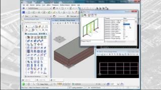 AECOsim Building Designer - QuickStart for Architects Modeling Doors, Windows and Stairs: