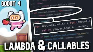 Greatly Improve Workflow With Lambda Functions | Godot Tutorial