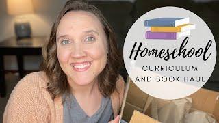 NEW HUGE HOMESCHOOL CURRICULUM!  || HOMESCHOOL BOOK AND CURRICULUM HAUL