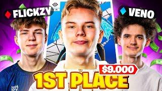 1ST PLACE TRIO CASH CUP ($9,000)  w/ veno & FlickzyV2