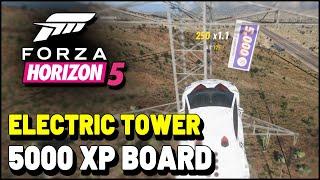 Forza Horizon 5 ELECTRIC TOWER BONUS BOARD (Power Line 5000 XP Board)