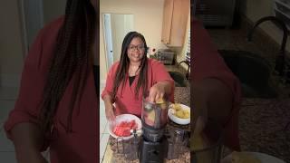 Watermelon Pineapple Juice hydrates and reduces inflammation #juicerecipe #juicing #shortsvideo