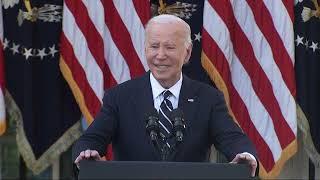 After Trump's victory, Biden tells nation, 'the American experiment endures. We're going to be ok'