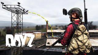 Самый умный рейд базы клана через крышу - DayZ