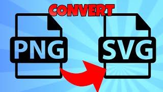 how to convert png to svg file