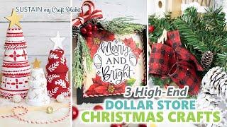 High-End Dollar Store DIY Christmas Crafts Collaboration 