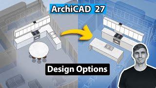 ArchiCAD 27: Design Options - FULL Walkthrough