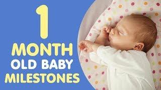 1 Month Old Baby Milestones