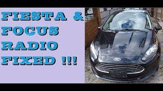 How to remove radio in 2011-2017 Ford Fiesta. Radio fixed!