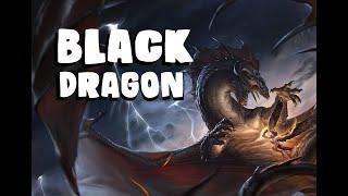 Dungeons and Dragons Lore: Black Dragon