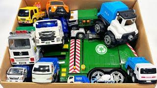 坂道走る『ゴミ収集車』のミニカーで緊急走行テスト！ Emergency driving test with minicars of “garbage truck” run on slopes!