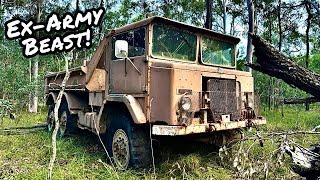Will it START & DRIVE out of the BUSH? 60yr OLD 6X6 International Army Truck!