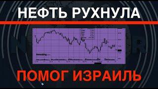 Нефть рухнула в цене. Помог Израиль