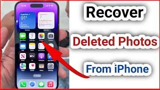 How to Recover Permanently DELETED Photos & Videos on iPhone iOS iPad 2022 Update! Hindi 2022