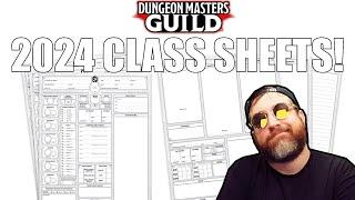 The Best D&D 5e 2024 Character Sheets?!? | Nerd Immersion