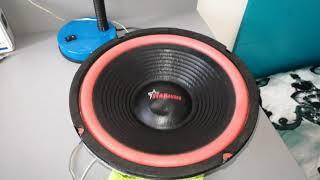 Staraudio subwoofer Bass test