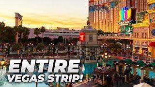 Walking the ENTIRE Las Vegas Strip & Visiting EVERY Casino