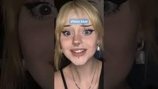 Review Time  So beautiful with three different colored lenses that are natural eye color changers!