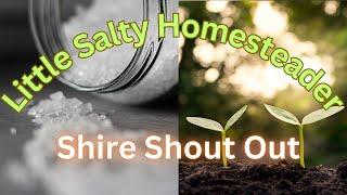 Little Salty Homesteader Shout Out