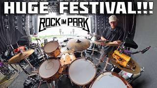 European Festival Season Begins | Rock im Park Drum Tech POV