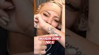 Brooklyn Breaks Down after Tattooing KJ’s Name #brooklyn #kj #teafavs