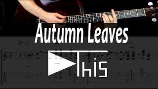 Eric Clapton - Autumn Leaves.Разбор + табы | Уроки гитары от PlayThis#28