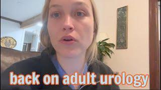 a week back on adult urology | vlog