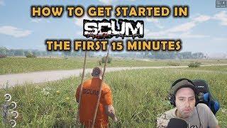 SCUM - New player guide - Tips & Tricks to get started