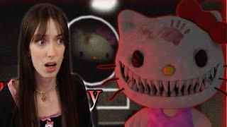 What Happened to Hello Kitty?! | Roblox Hello Kitty Museum [HORROR] | Riivv3r