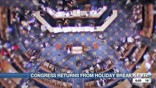 Members of Congress return after holiday break, local lawmakers discuss what’s next