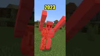 Minecraft 2070 vs 2023  #shorts #minecraft