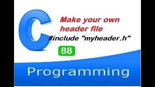 How to create your own header file in C