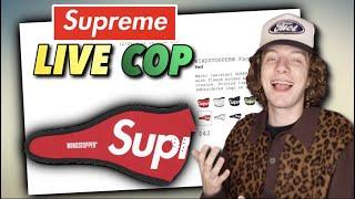 SOLD OUT IN SECONDS! Supreme Live Cop (Week 18)