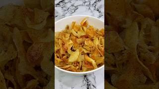 Super Crunchy Potato Chips #shorts #shortsfeed #food #asmr #cooking