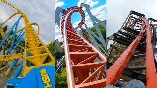 Every Roller Coaster At Hersheypark! 2024 Edition! Wildcat's Revenge POV