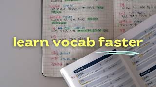 Stop forgetting new words! How to remember vocabulary in ANY language