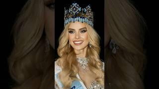 Krystyna Pyszkova  from the Czech Republic has won the title of Miss World 2024 #missworld2024