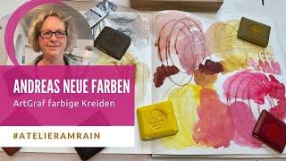 Andreas neue Farben: Art Graf® wasserlösliche Graphit-Kreiden