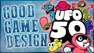 The Incredible Game Design of UFO 50